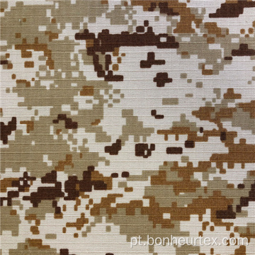 Tecido de camuflagem militar da floresta de mistura Ripstop TC
